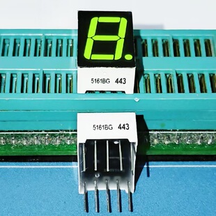 0.56Ӣ��1λ���a�� 5161BG��� �����Gɫ10�_3.8�_���� LED���a��