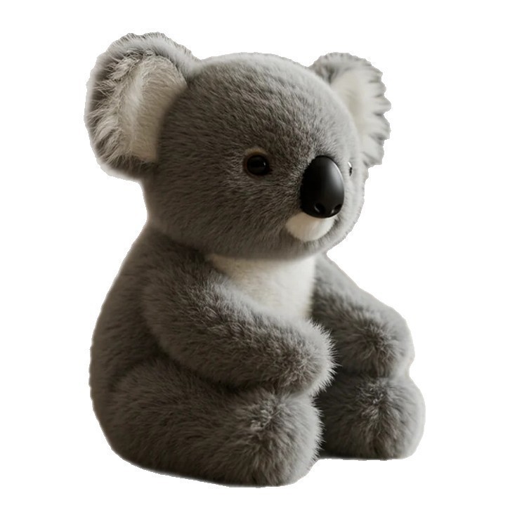 跨境新款 Koaly Koala我的逼真考拉短毛绒玩具树袋熊包包挂饰挂件|undefined