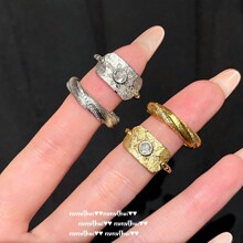 ������͹�ѩ���ʹڌ�ʯ��ָ Vintage �18K�� ���z��â�ʯ��ָ