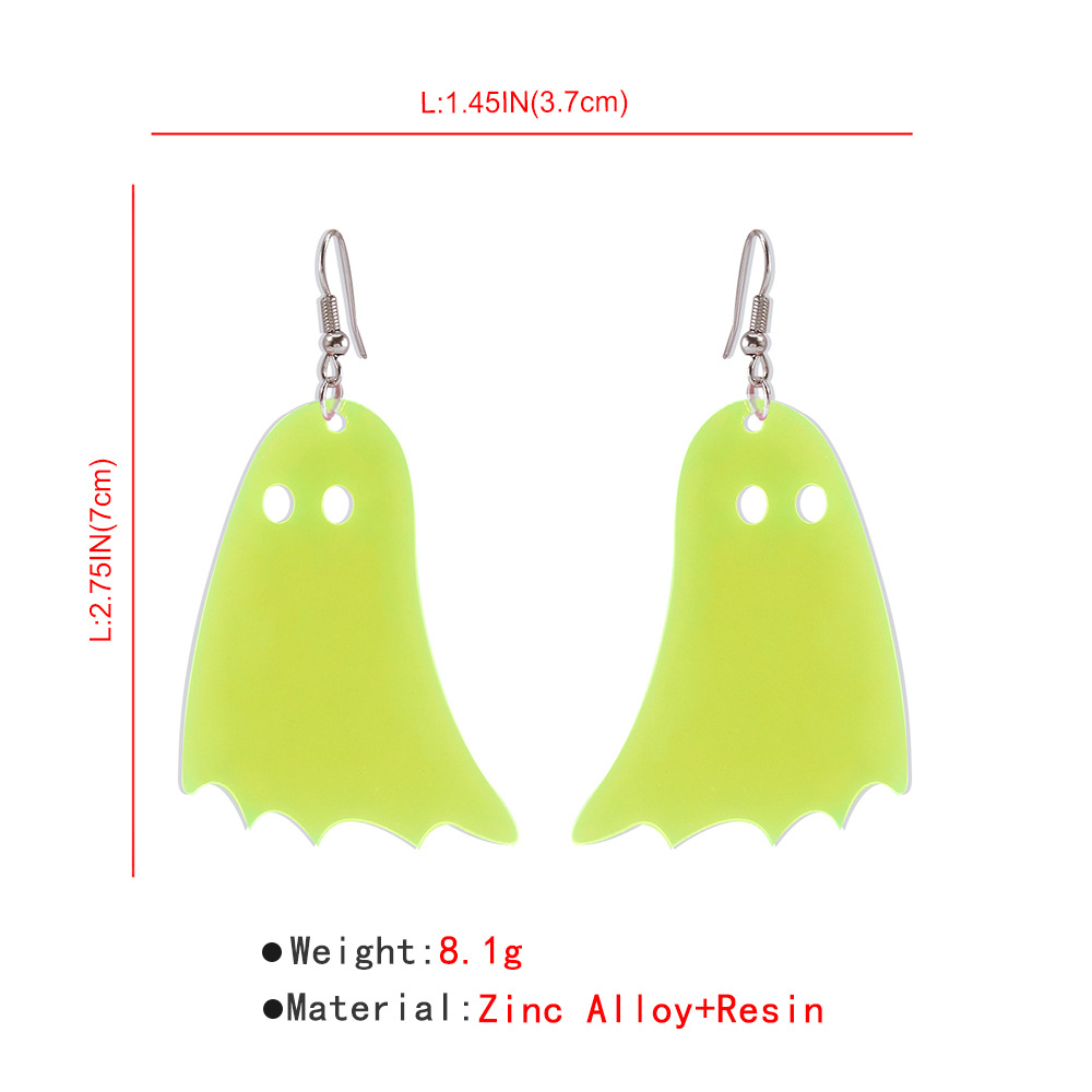 22g Weight No Inlaid Inlay Material Earrings Classification Housewarming, Anniversary, Business, Wedding, Travel, Birthday, Festival Occasion Alloy Material Halloween Festival Geometric Pattern Women'S Gender Fashion Style Halloween New Spider Geometric Alloy Diamond Earrings Wholesale Nihaojewelry 16