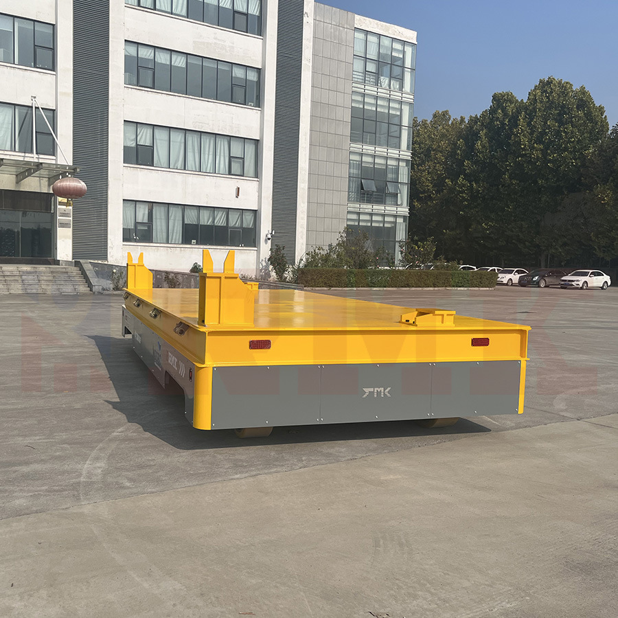 重型移动平车 90°直角转弯电动搬运车 360°原地旋转平板车