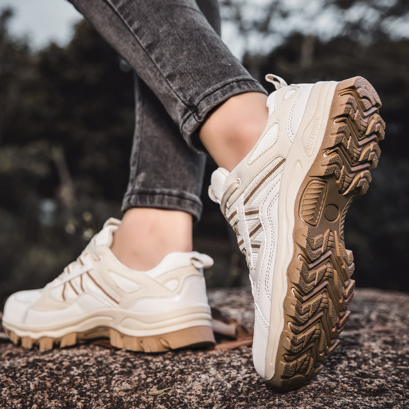 Bottes militaires, antidérapantes, basses, confortables, pour la randonnée et le combat, style couple_voghion.com