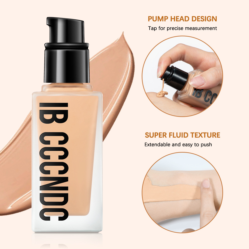 carina Ibcccndc fejlfri fugtgivende foundation creme letvægts vandtæt concealer væske_voghion.com