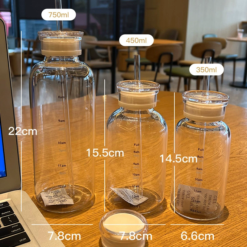 Handheld glass with glass, high-quality style