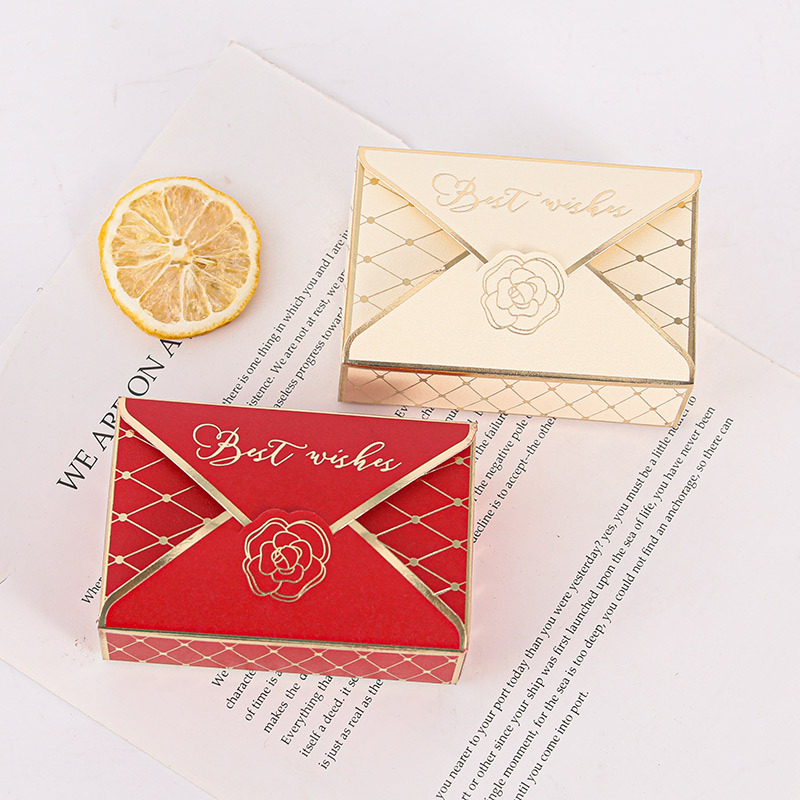 Chinese-style wedding candy box with Instagram style envelope small candy box, wedding candy bag, candy box, gift box, packaging box