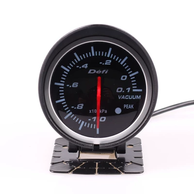 Red and White Light Car: automobile instrument - vacuum