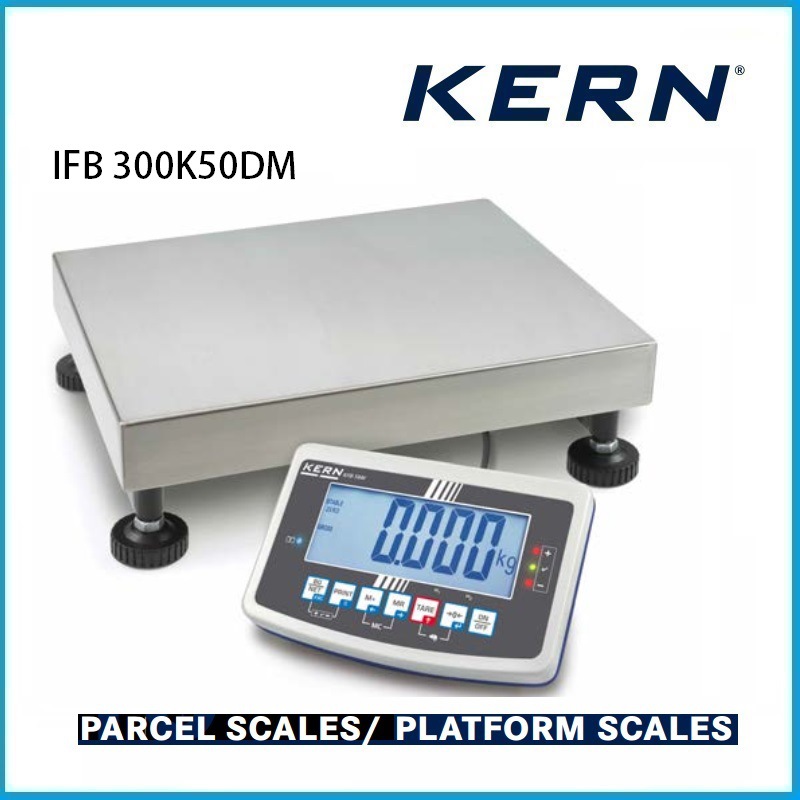 150/300kg 工业秤 EC型重型高分辨率 IFB 300K50DM KERN品牌