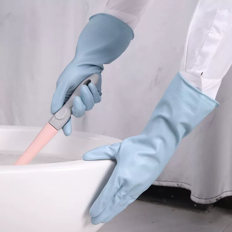 Бытовые перчатки для мытья посуды прочная миска для мытья белья резиновый пластик водонепроницаемый резиновый латекс тонкая чистка кухни Бытовая