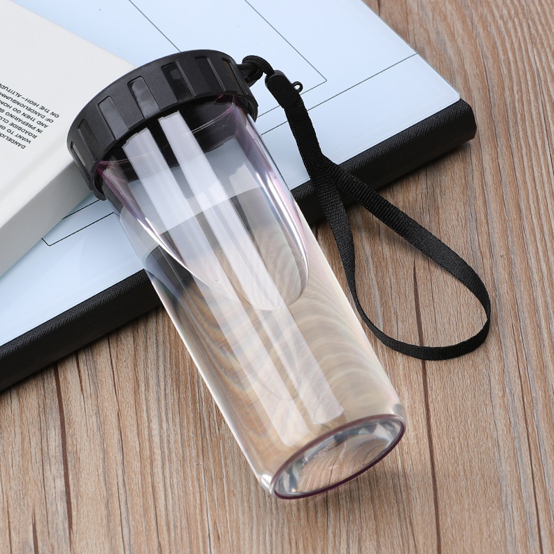 투명 블랙 커버 430ml