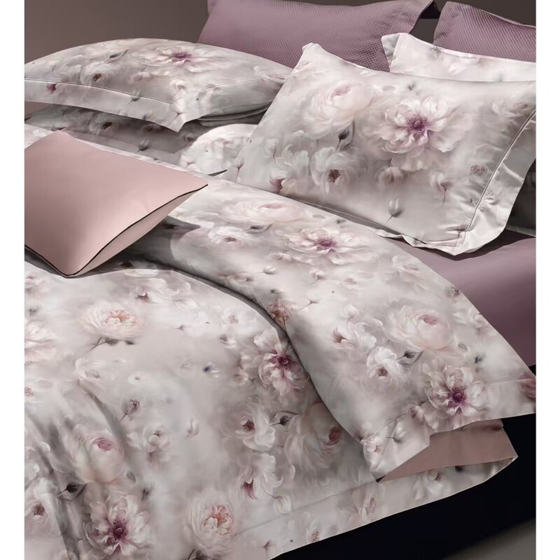 60-Count Cotton Printed Fabric Pure Cotton Home Textile Four-Piece Set Fabric Clothing Cloth 2.5 Door Width