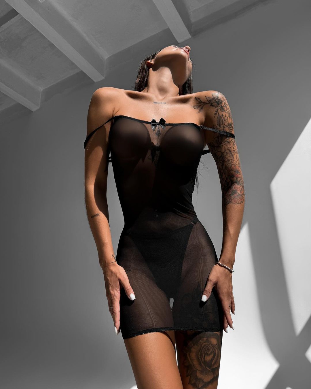 72g Weight Above Knee Dress Length Type Sleeveless Sleeve Length Nightdress Lingerie Type Tie Placket Type Sheath Dress Dresses Type Polyester Fabric Type Mid Waist Waist Line Sleeping Occasion Strap Neckline Slim Fit Type Solid Color Pattern Summer Season Backless Design Sexy Style Sexy Solid Color Sleeping Backless Nightdress 1