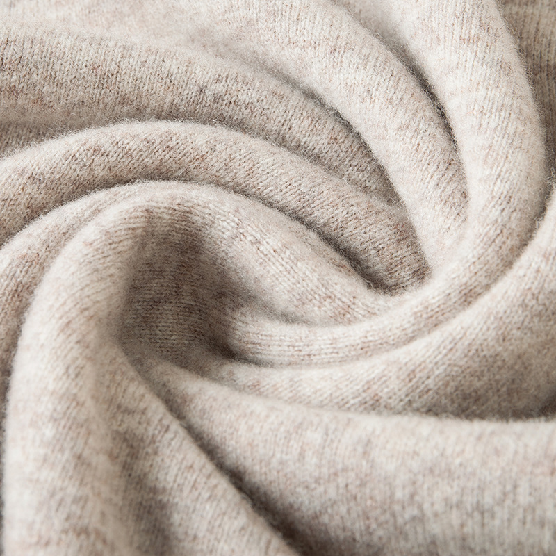 [100 메리노 울] 블랙 크루 넥 스웨터 남자 2024 겨울 두껍게베이스 퓨어 울 스웨터