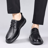 Весенняя кожаная обувь для отдыха для кожаной обуви, большой размер, из натуральной кожи, мягкая подошва, воловья кожа