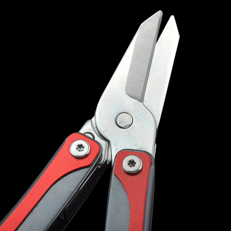 SQ Shunquan 2218 Mini tijeras plegables multifuncionales Herramientas multiusos portátiles Llavero Colgante Regalo de empresa