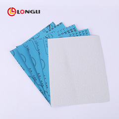 Wholesale God Bless Dry Grinding White Sandpaper Furniture Sanding Home Decoration Blue Paper White Sand 120-600 Mesh Dry Grinding Sandpaper