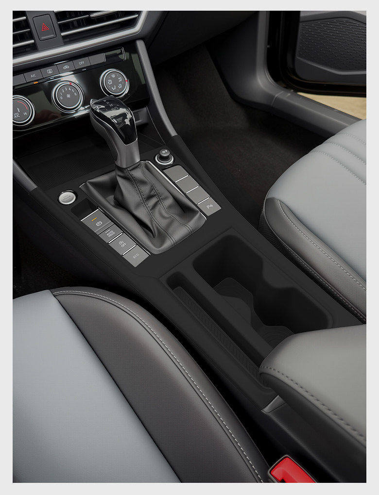 20-26 Models of Volkswagen Sagitar Beyond Edition Center Console Gear Shift Silicone Mat Water Cup Slot Interior Protection Mat Decorative Accessories