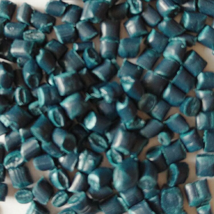 厂价直销    聚丙烯再生塑料颗粒 蓝色PP再生颗粒  专业PP抽粒料