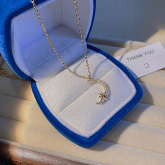 european and american super fairy zircon tassel necklace women's high sense vintage pearl fishing line clavicle chain all-match hot girl jewelry Item Picture