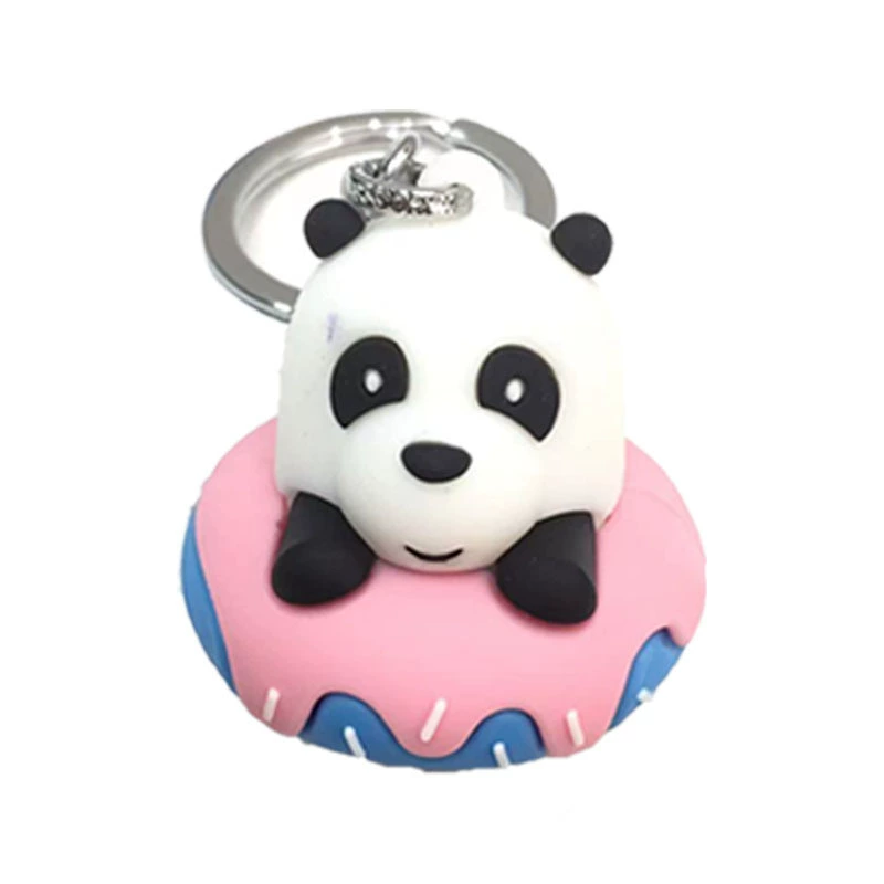Keychain, three dimensional cute swimming ring, creative pendant, in 3d format, Birthday gift