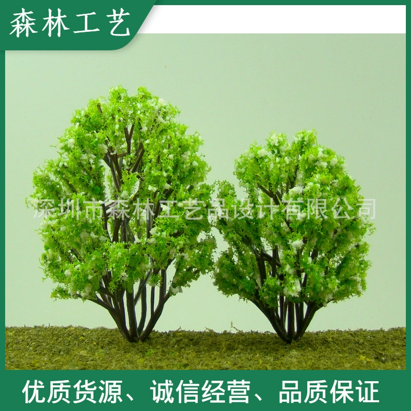 Тоторо микро Ландшафтные украшения творческие маленькие украшения ювелирные изделия моделирование завод мини-цветок дерево четыре ветки дерева-C