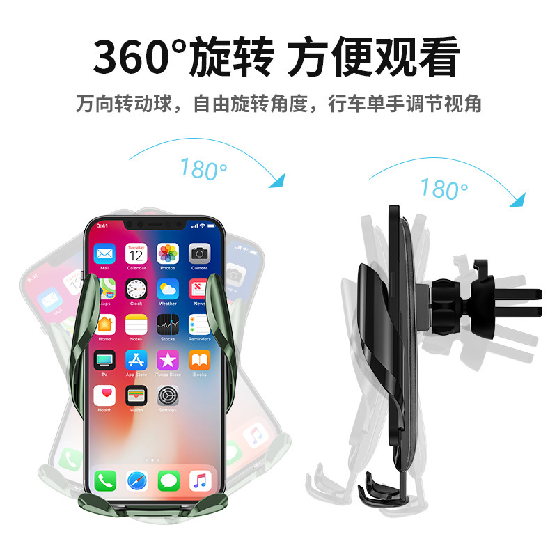 M6 Gravedad de sujeción automática del teléfono móvil soporte de salida de aire del coche de navegación creativa suministro directo de fábrica suministros de soporte de coche
