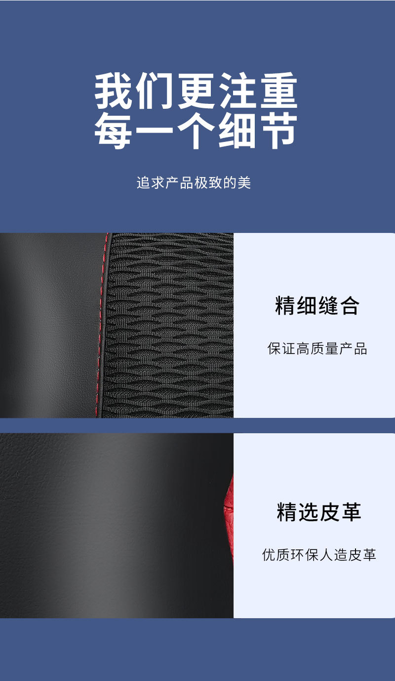 Car Seat Cushion Headrest, Breathable Mesh Neck Pillow, Car Cervical Pillow, Universal for All Seasons, Cross-Border Wholesale