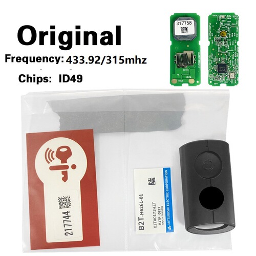 Applicable for Yamaha NVX155, NMAX155 remote key 49 chip 433.92MHz/315MHz