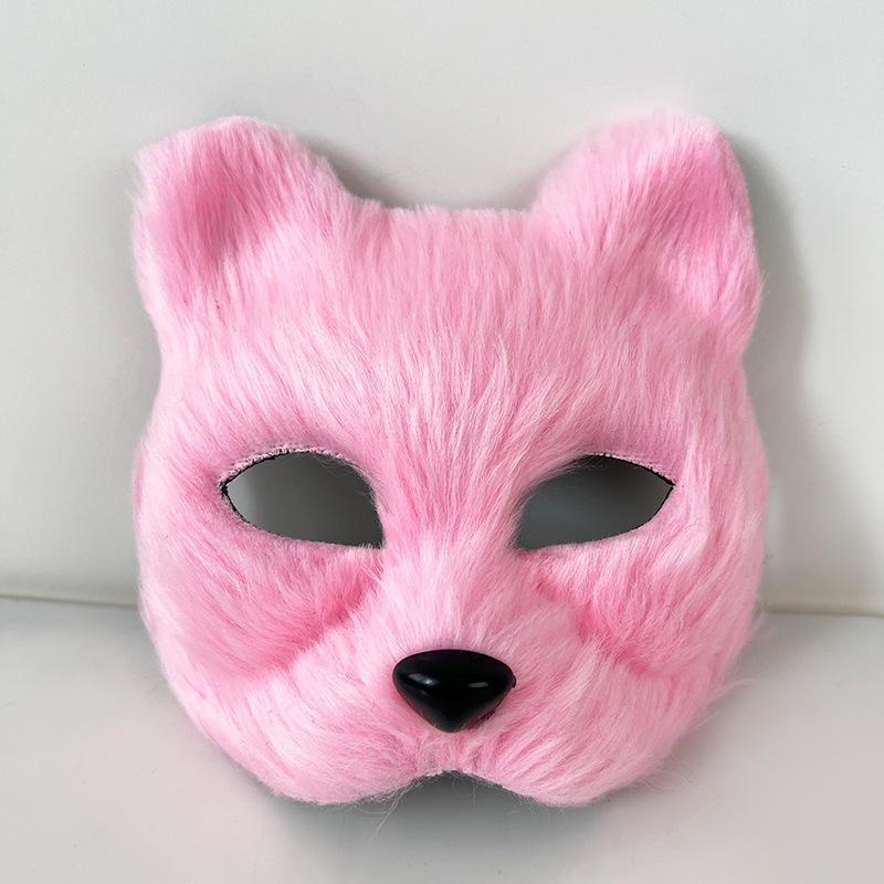 熊掌兽爪猫爪手套半指cosplay漫展道具可爱长毛绒万圣节手套欧美|undefined