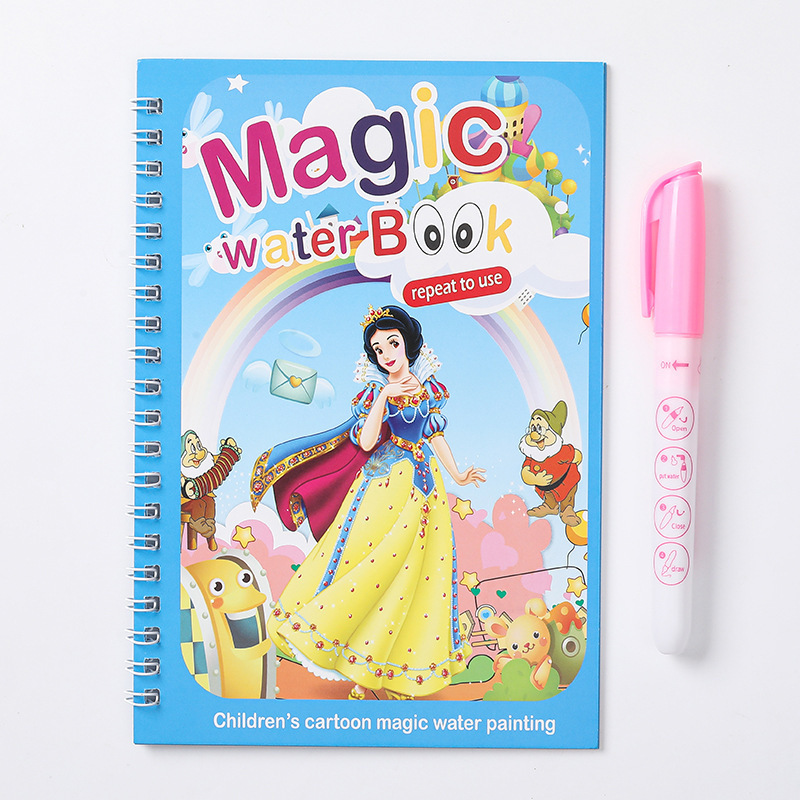 子供の色を塗る本の赤ちゃんの益智の清水の落書きの水の絵の本は繰り返し魔法の画帳の創意の贈り物の卸売りを使います。|undefined