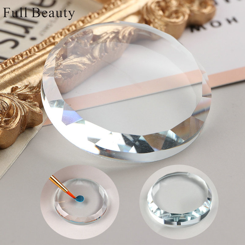 Cross-border new display board tool nail art palette round painted palette wholesale nail Cross-border new display board tool nail art palette round painted palette wholesale nail