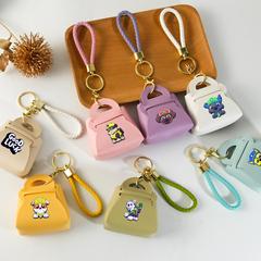 パウパトロール 2 ミニ小銭入れetsy 小さなバッグペンダントキーバッグ織りハンドロープクリエイティブペンダントギフト