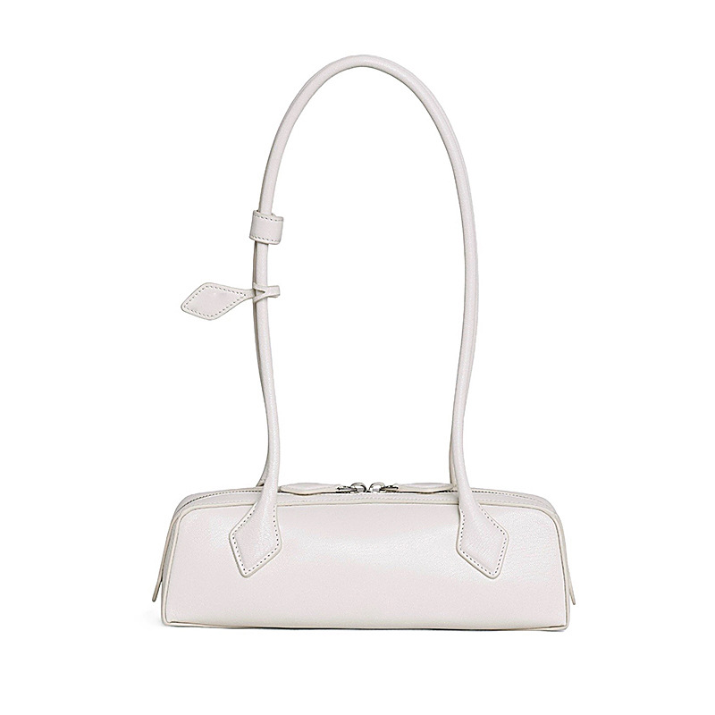 Bolso de salchicha de un solo hombro de productos calientes transfronterizos Bolso de palo francés de axila de moda europea y americana Bolso de mujer de un solo hombro de cuero de moda de primavera y verano