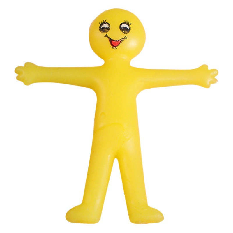 Смайлик выражение лица Миньоны тянуть вентиляционное отверстие мягкий клей креативная кукла декомпрессионная игрушка детский киоск трансграничная оптовая продажа