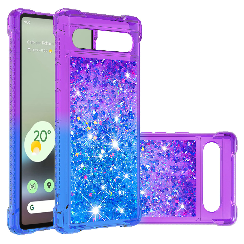 Gradient glitter quicksand for LG Stylo6 phone case Velvet airbag anti-fall K51 protective sleeve for foreign trade