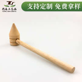 尖头小木锤平头木槌木锤子木工木榔头木棰木锤子实木锤方形棰