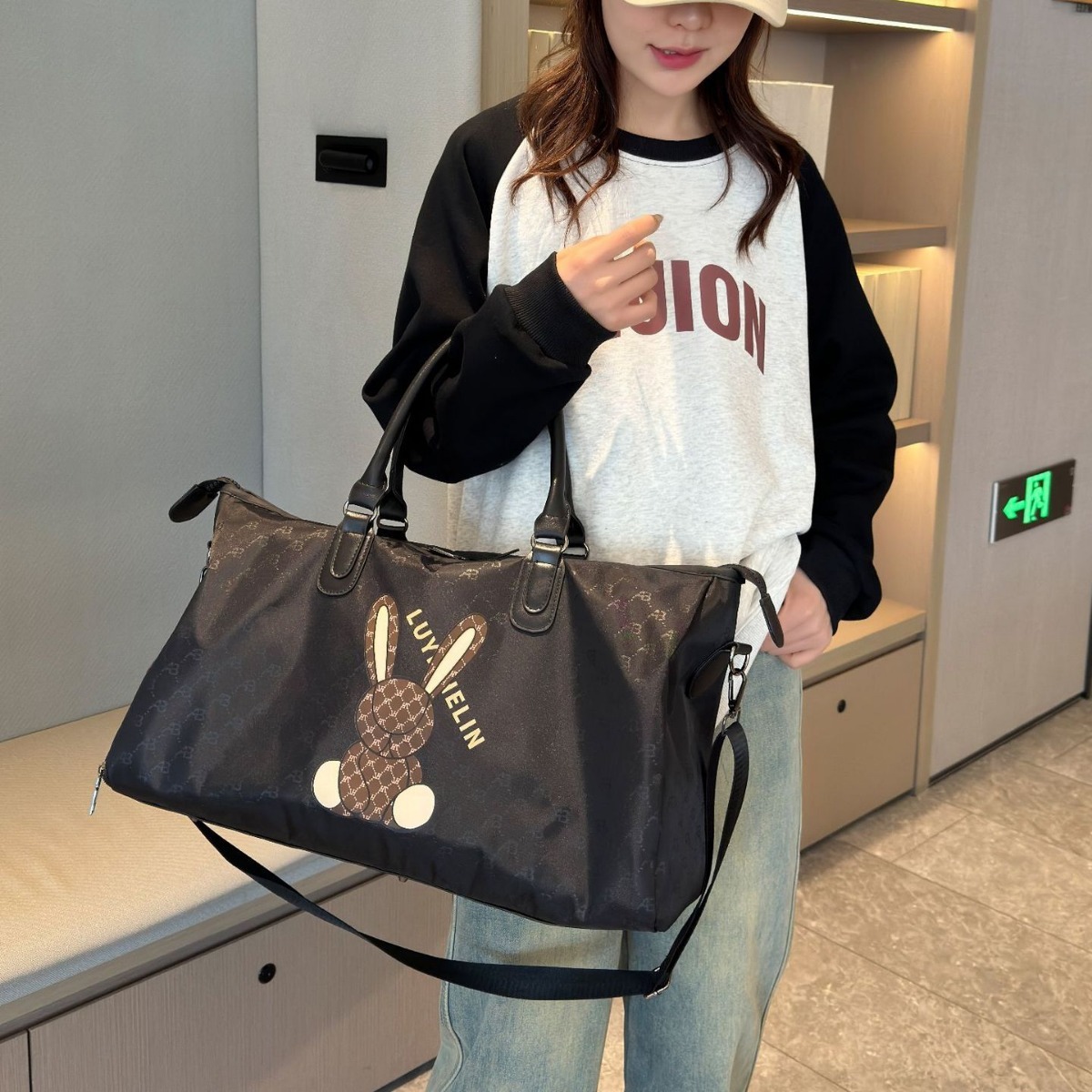 Travel Bag, Women's Fitness Bag, Swimming Dry and Wet Separation Bag, Yoga Bag, Handbag, Large Capacity Men's Oxford Cloth Boarding Bag