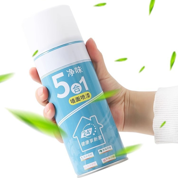 墙面翻新补墙修补膏乳胶漆自喷漆家用白墙面去污裂缝遮盖