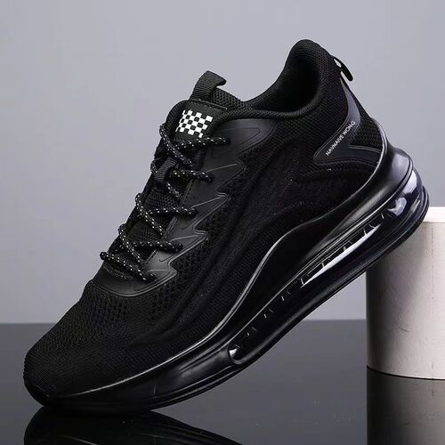 Wholesale New Spring Trend Sneakers Breathable Cool Air Cushion Flyknit Shoes Fashion Comfort Casual Running Shoes