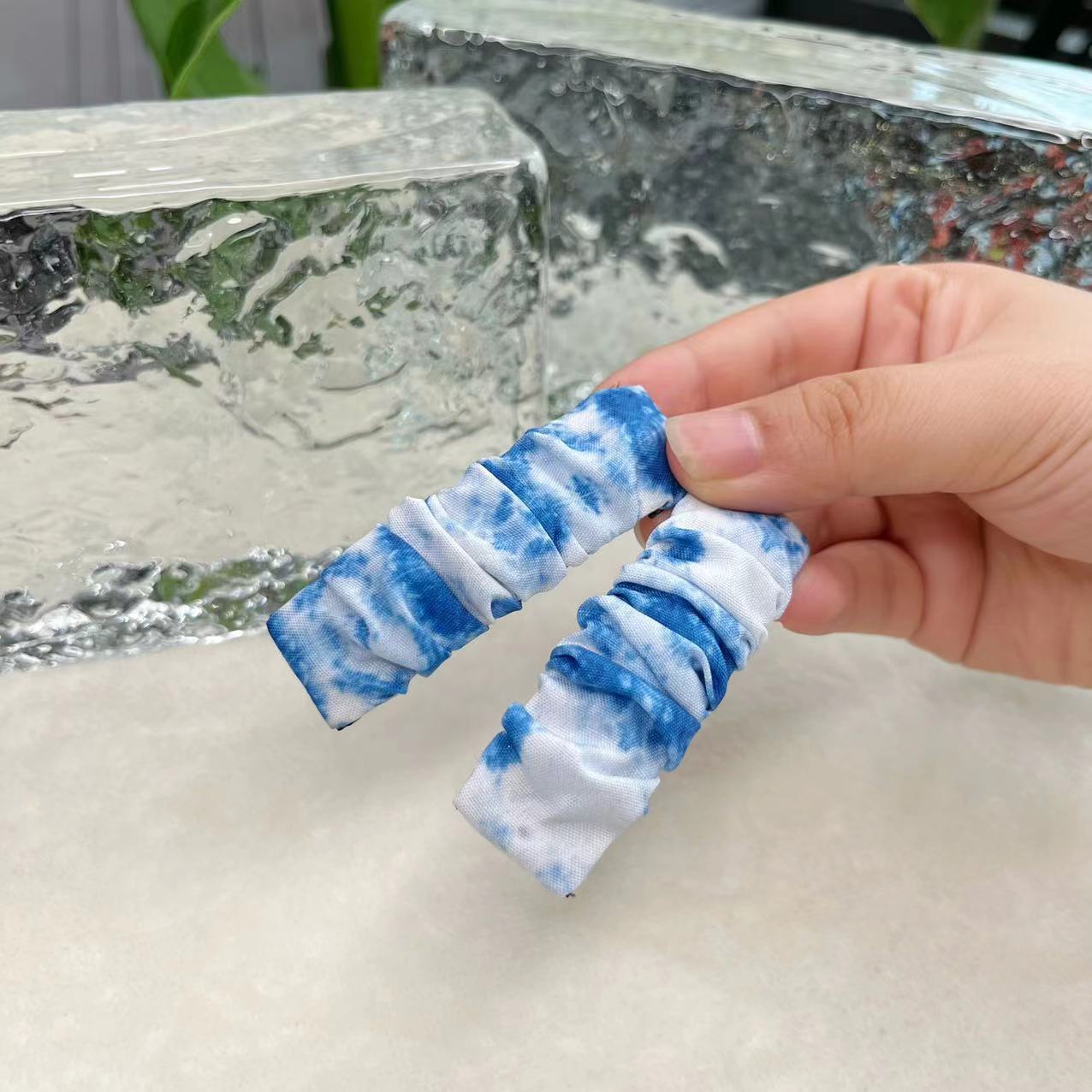 타이-염료 머리핀