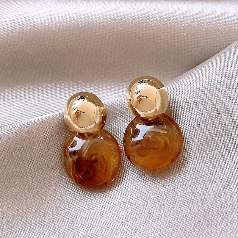Demi-season earrings
