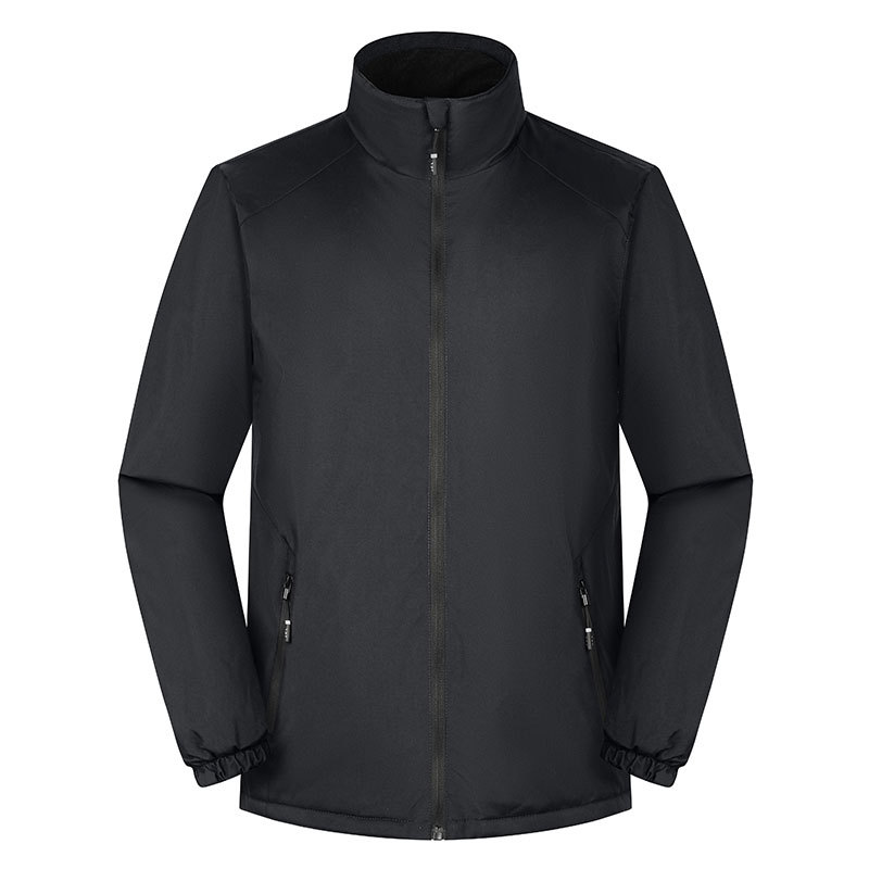 Otoño e invierno chaqueta al aire libre hombres y mujeres mismo a prueba de viento impermeable collar de soporte malla interior montañismo ropa fitness chaqueta deportiva