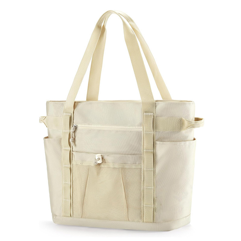 New Women's Tote Bag Travel Gym Handbag with Laptop Compartment Zipper Waterproof