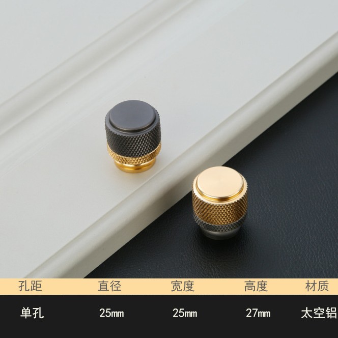 Al por mayor muebles de gabinete de ropa mango de aleación de aluminio sólido simple resistente al desgaste mango durable decoración del hogar muebles accesorios de hardware