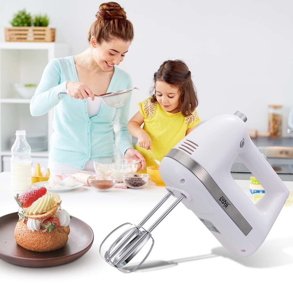 WINNING STAR Batir y batir crema especial para hornear transfronteriza Batidor de huevos multifuncional Hand mixer image 4