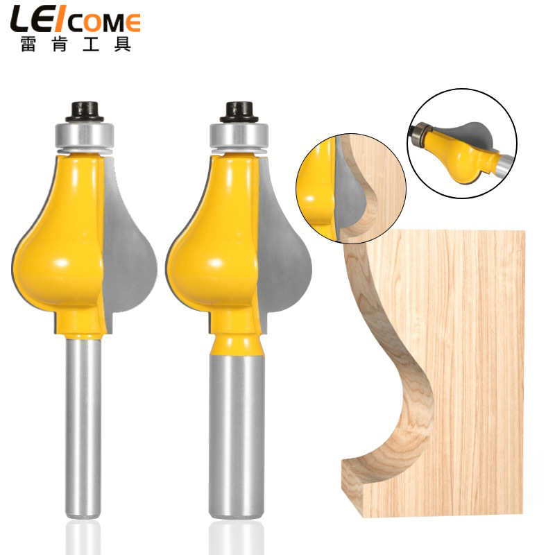 雷肯凸边刀扶手刀瓶芦型线刀木工铣刀楼梯扶手刀成型刀花边刀刀具