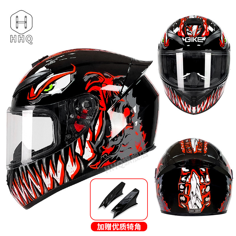 Fábrica al por mayor casco de coche eléctrico invierno caliente de los hombres equitación corriendo casco motocicleta femenina tapa protectora con ángulo completo casco