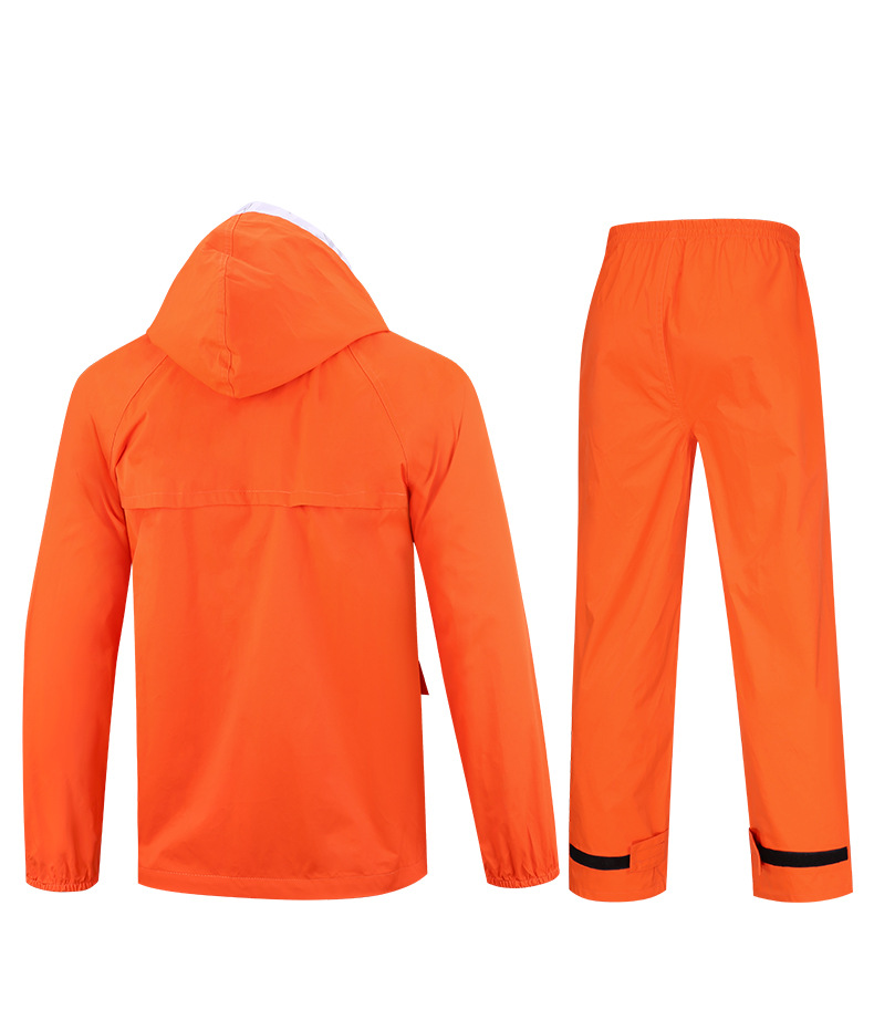 Bộ áo mưa golf PGM chống bão nam, áo khoác + quần chống nước ngoài trời — Nữ YF481-màu xanh nước biển (áo khoác + quần), YF482 nam-Màu Đỏ Cam (áo khoác + quần), Nữ YF481-Màu đỏ cam (áo khoác + quần), YF482 nam-màu xanh nước biển (Áo khoác + quần) chi tiết 10