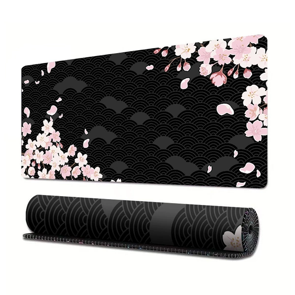Black wave cherry blossom
