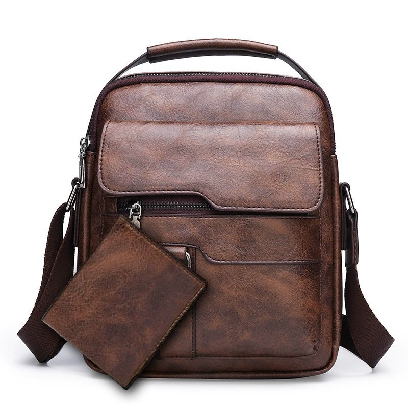 Water repellent shoulder bag, wear-resistant protective bag, capacious one-shoulder bag