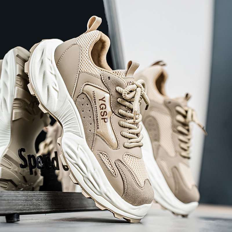 Hombre 2025 nueva primavera y verano corriendo todos los días sin cordones transpirable tendencia casual moda zapatos deportivos cómodos